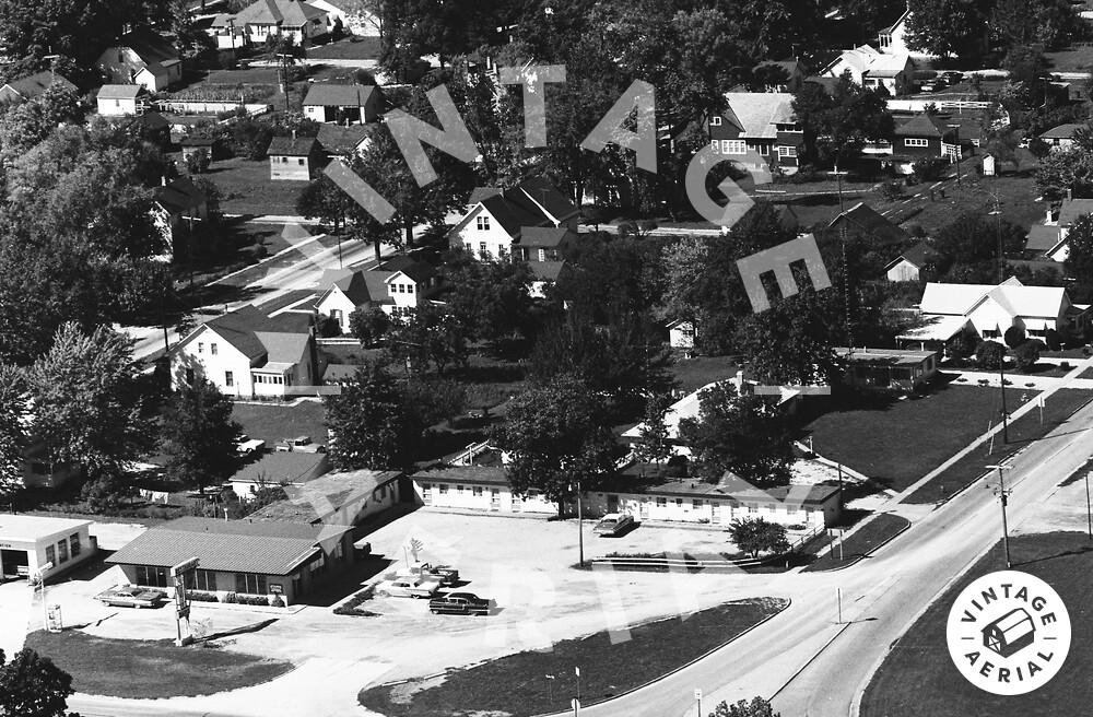 Vintage Aerial Illinois Douglas County 1966 33FDO32