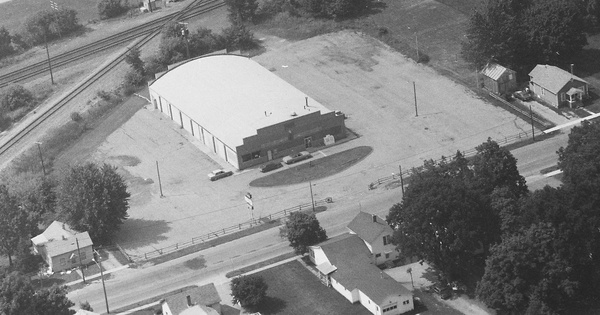 Vintage Aerial photo from 1995 in DeKalb County, IN