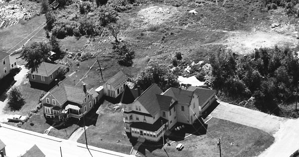 Vintage Aerial photo from 1964 in Oxford County, ME