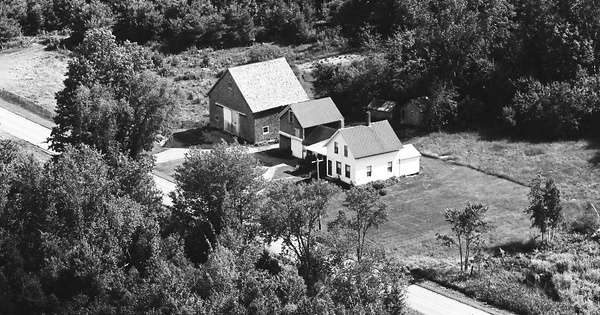 Vintage Aerial photo from 1963 in Penobscot County, ME