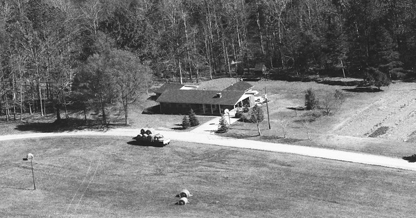 Vintage Aerial photo from 1990 in Jackson County, AL