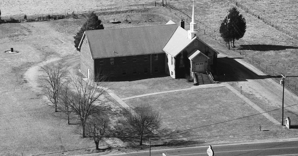 Vintage Aerial photo from 1985 in Catoosa County, GA