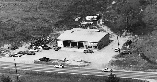 Vintage Aerial photo from 1991 in Dade County, GA