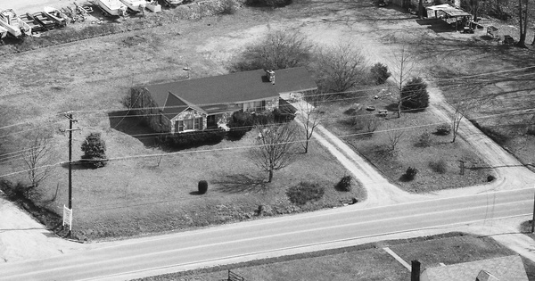Vintage Aerial photo from 1987 in Stafford County, VA