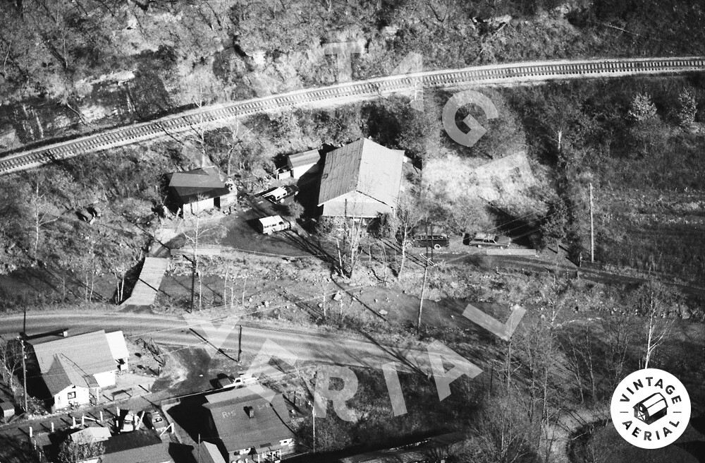 Vintage Aerial West Virginia Mingo County 1984 66GMI32