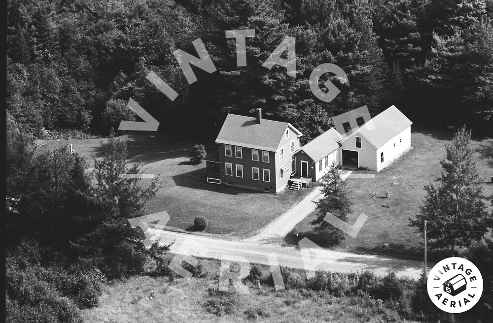 Vintage Aerial Maine Kennebec County 1967 19FKE30