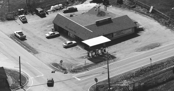 Vintage Aerial photo from 1991 in Gordon County, GA