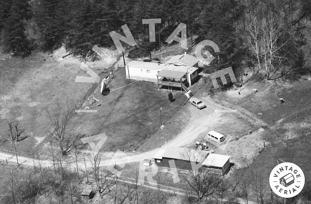 Vintage Aerial West Virginia Mineral County 1986 7TMN15