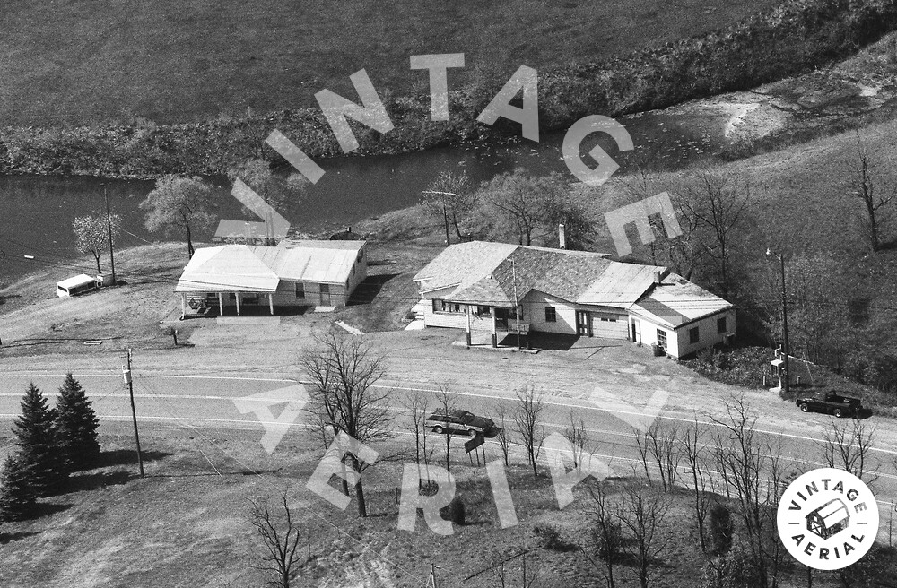 Vintage Aerial West Virginia Mineral County 1990 25AMI27