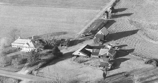 Vintage Aerial photo from 1997 in Harnett County, NC