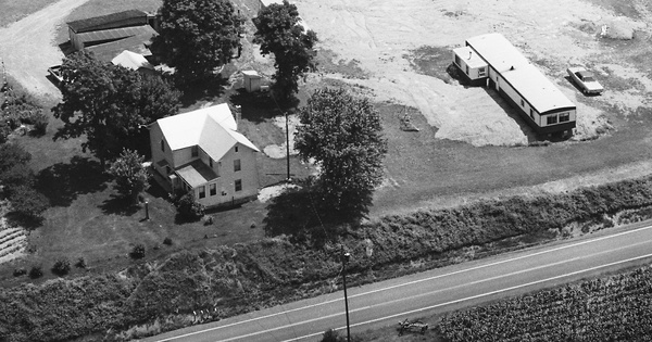 Vintage Aerial photo from 1982 in Fulton County, PA
