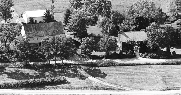 Vintage Aerial photo from 1963 in York County, PA