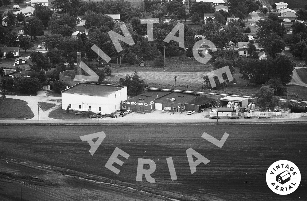 Vintage Aerial Illinois McLean County 1974 63CMC6