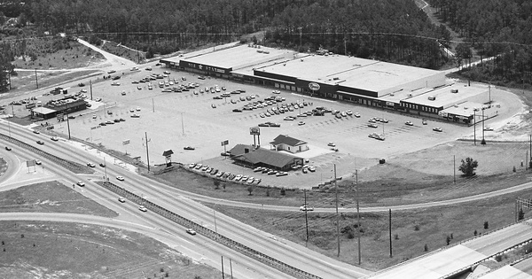 Vintage Aerial photo from 1981 in Dougherty County, GA