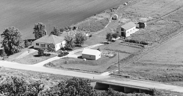 Vintage Aerial photo from 1968 in Winnebago County, IL