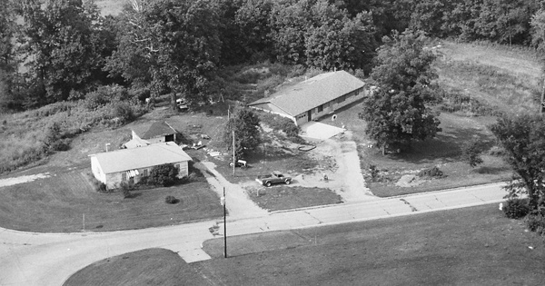 Vintage Aerial photo from 1982 in Crawford County, IL