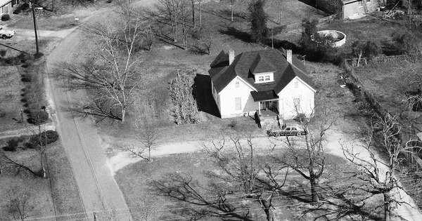 Vintage Aerial photo from 1989 in Oconee County, GA