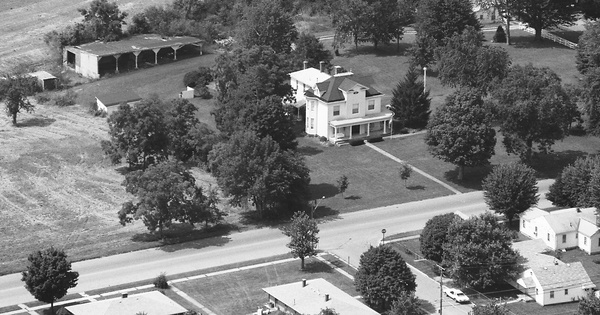 Vintage Aerial photo from 1995 in Marion County, OH