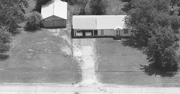 Vintage Aerial photo from -1986 in Hopkins County, TX