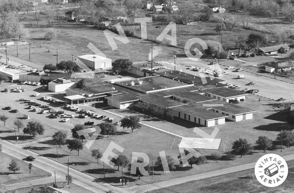 Vintage Aerial Texas Wharton County 1985 14WWH22