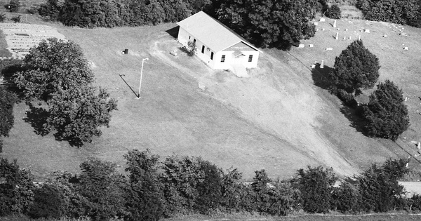 Vintage Aerial photo from 1989 in Sebastian County, AR