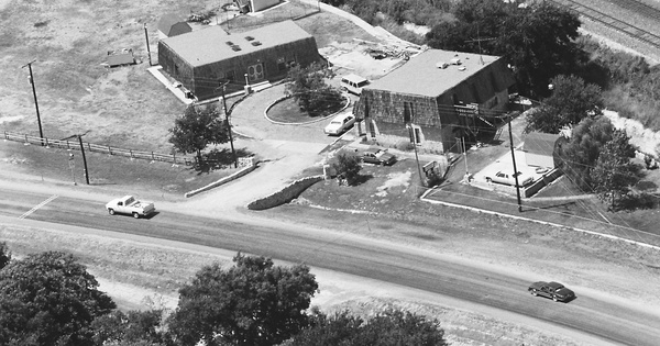 Vintage Aerial photo from 1987 in Tarrant County, TX