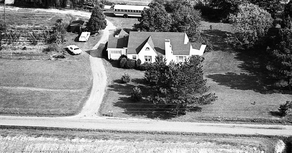 Vintage Aerial photo from -1986 in Isle of Wight County, VA
