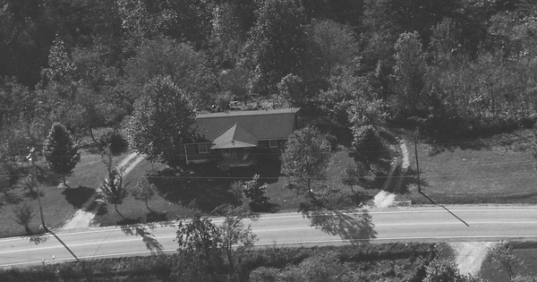 Vintage Aerial photo from 1989 in Maury County, TN