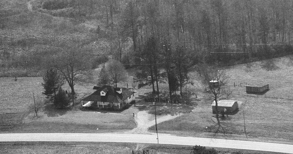 Vintage Aerial photo from 1992 in Walker County, AL