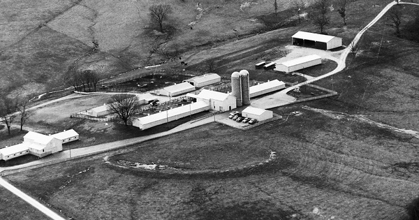 Vintage Aerial photo from 1991 in Franklin County, MO