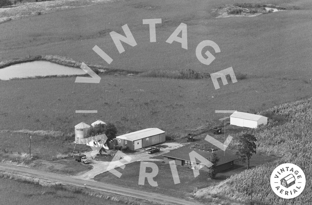 Vintage Aerial Missouri Gentry County 1981 9DGE1