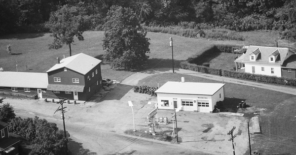 Vintage Aerial photo from 1988 in Greene County, PA