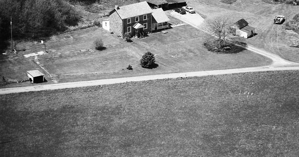 Vintage Aerial photo from 1988 in Greene County, PA