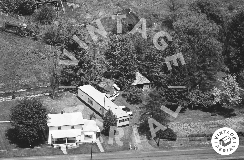 Vintage Aerial Pennsylvania Blair County 1976 28DBL3