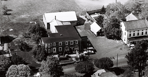 Vintage Aerial photo from 1963 in Bucks County, PA