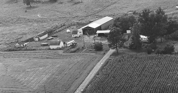 Vintage Aerial photo from 1981 in Morrison County, MN