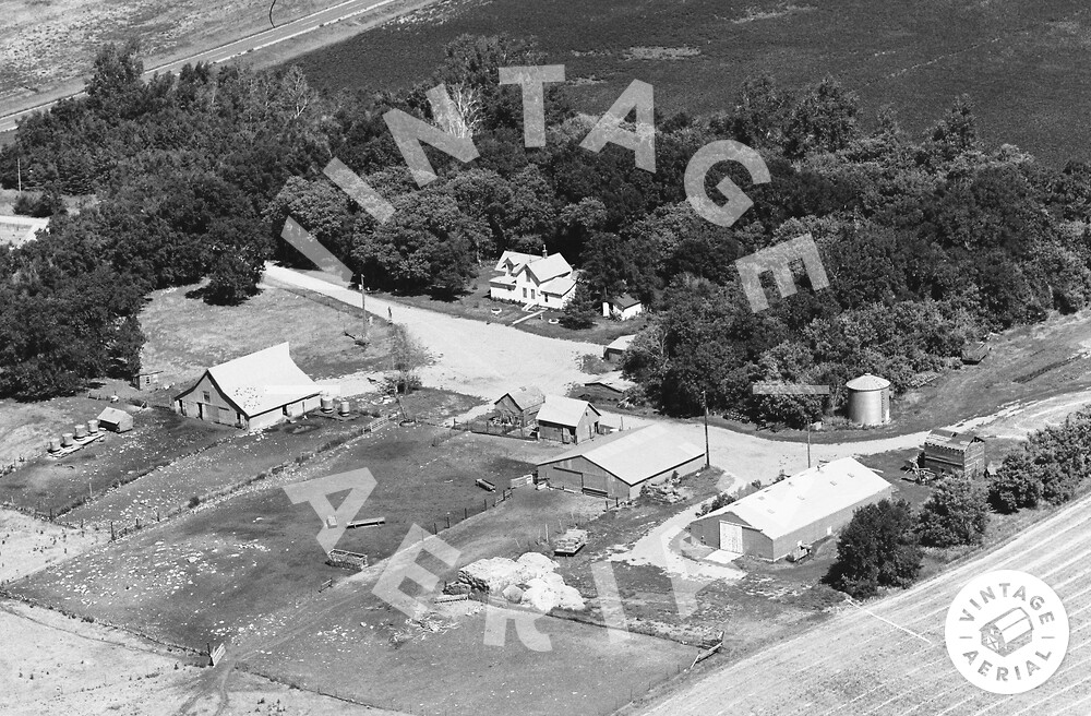 Vintage Aerial Minnesota Murray County 1976 24LMU4