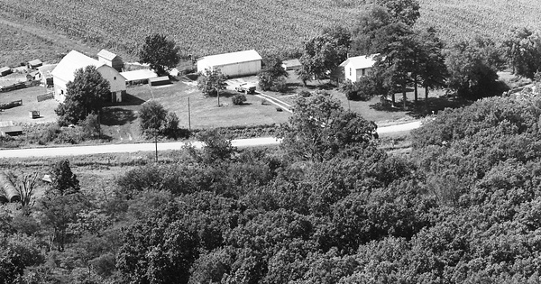 Vintage Aerial photo from 1976 in Washington County, IA