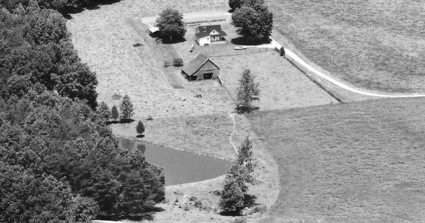 Vintage Aerial photo from 1990 in Pulaski County, KY