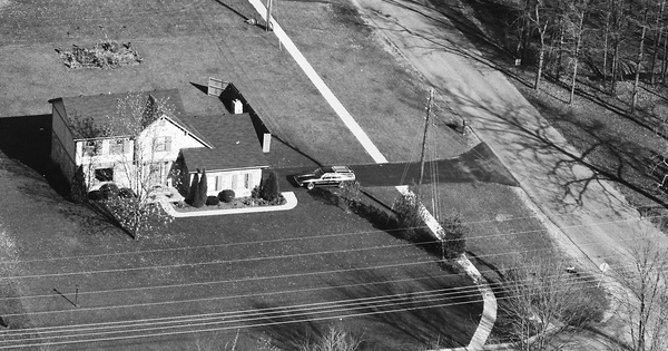 Vintage Aerial photo from 1984 in Hamilton County, IN