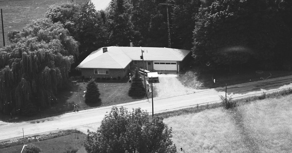 Vintage Aerial photo from 1977 in Berrien County, MI
