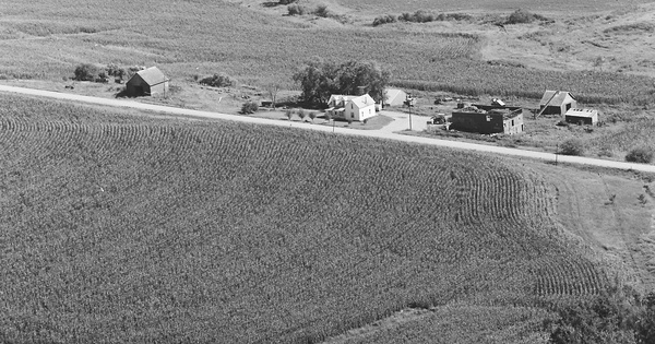 Vintage Aerial photo from 1979 in Guthrie County, IA
