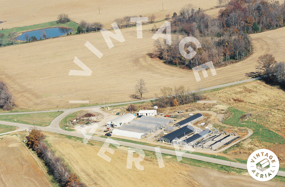 Vintage Aerial Kentucky Caldwell County 2001 37CJCA4