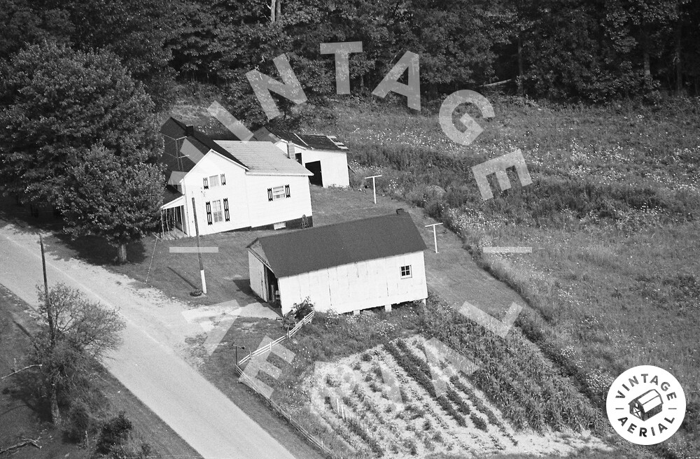 Vintage Aerial Kentucky Hart County 1981 60IHA9