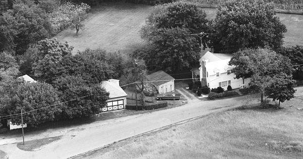 Vintage Aerial photo from 1971 in Washington County, MD