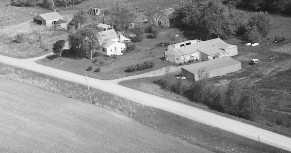 Vintage Aerial photo from 1996 in Cerro Gordo County, IA