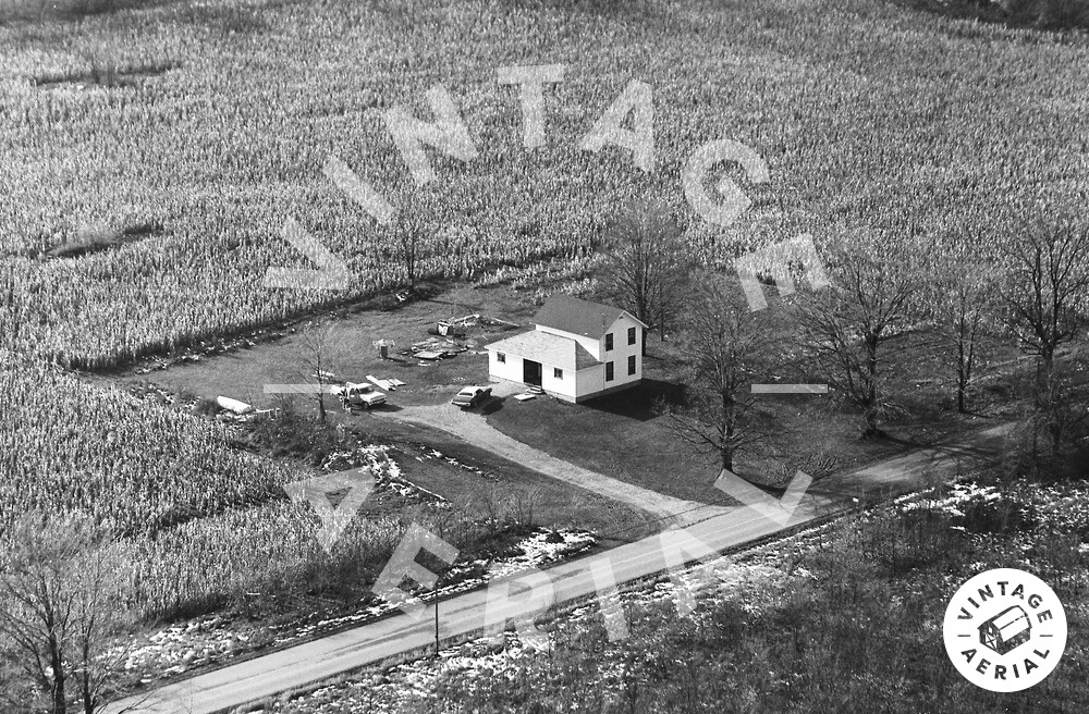 Vintage Aerial Michigan Cass County 1974 43HCA26