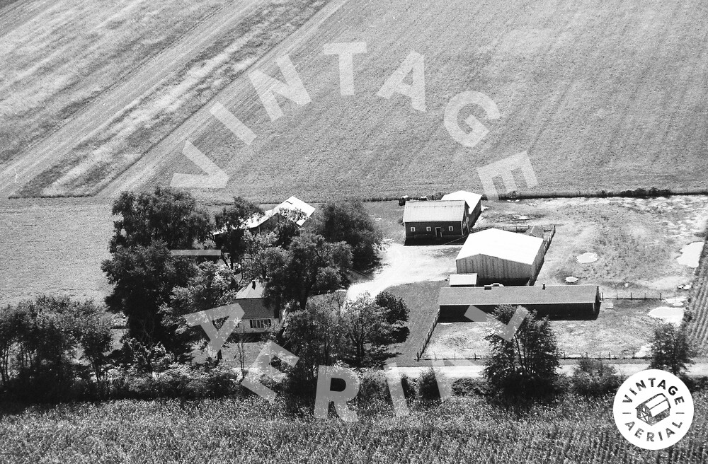 Vintage Aerial Indiana Starke County 1993 23WST5