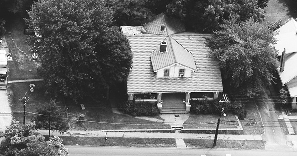 Vintage Aerial photo from 1983 in Webster County, KY