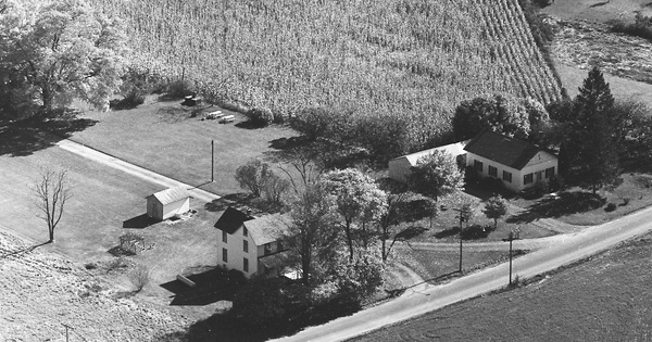 Vintage Aerial photo from 1972 in Cecil County, MD
